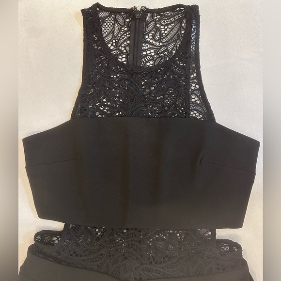 EXPRESS Y2K Women’s Sleeveless Lace Jumpsuit, Size 2 - Picture 6 of 6